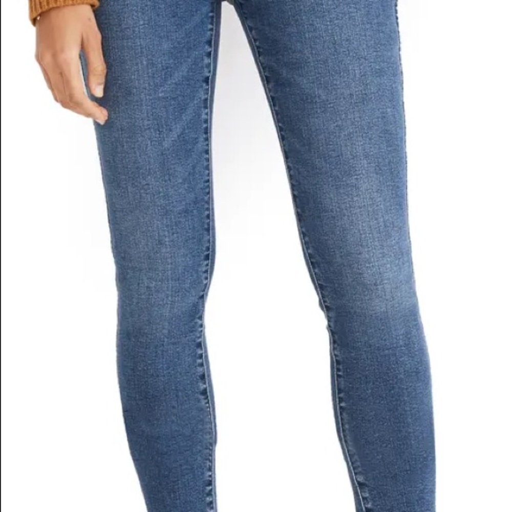 Madewell 10” high rise skinny jeans